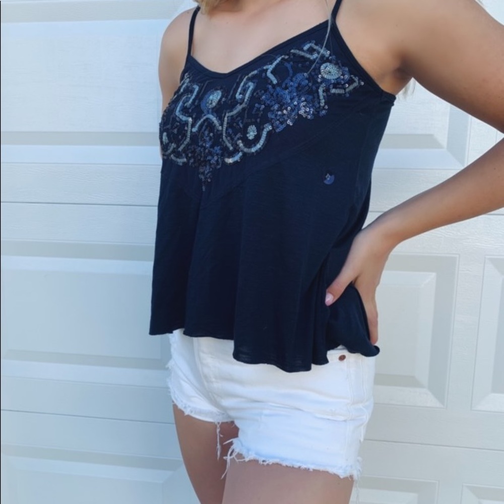 hollister tank top size xs